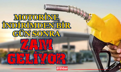 Motorine İndirimden Bir Gün Sonra Zam Geliyor