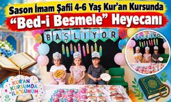 Sason İmam Şafii 4-6 Yaş Kur'an Kursunda "Bed-i Besmele" Heyecanı