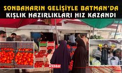 Sonbaharın Gelişiyle Batman’da Kışlık Hazırlıkları Hız Kazandı