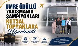 Umre Ödüllü Yarışmanın Şampiyonları Kutsal Topraklara Uğurlandı