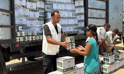 Yeryüzü Doktorları kurban etlerini Gazze'ye ulaştırdı