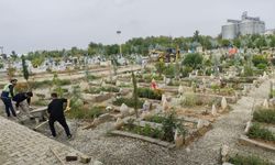 Batman Asri Mezarlık’ta Kapsamlı Bakım Çalışması