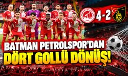 Batman Petrolspor’dan Dört Gollü Dönüş!