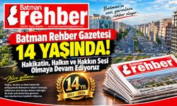 Batman Rehber Gazetesi 14 Yaşında! Hakikatin, Halkın ve Hakkın Sesi Olmaya Devam Ediyoruz