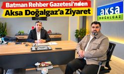 Batman Rehber Gazetesi’nden Aksa Doğalgaz’a Ziyaret