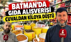 Batman’da Gıda Alışverişi Çuvaldan Kiloya Düştü