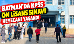 Batman’da KPSS Ön Lisans Sınavı Heyecanı Yaşandı
