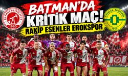 Batman’da Kritik Maç! Rakip Esenler Erokspor