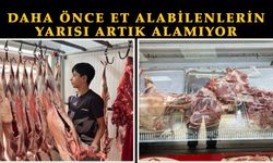Daha Önce Et Alabilenlerin Yarısı Artık Alamıyor