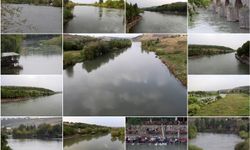 Diyarbakır'da yağışlarla birlikte Dicle Nehri'nin debisi arttı