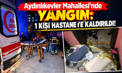 Aydınlıkevler Mahallesi’nde Yangın: 1 Kişi Hastaneye Kaldırıldı!