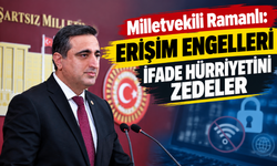 Milletvekili Ramanlı: "Erişim Engelleri İfade Hürriyetini Zedeler"