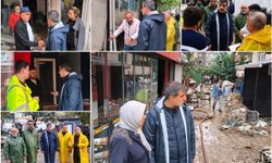 HÜDA PAR İstanbul İl Başkanlığı'ndan sel mağdurlarına ziyaret