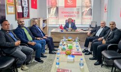 HÜDA PAR'dan Kovancılar'da siyasi partilere ziyaret