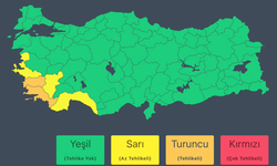 İçişleri Bakanlığından 10 il ve bazı ilçeler için sağanak uyarısı