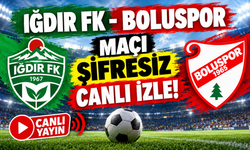 IĞDIR FK - BOLUSPOR MAÇI ŞİFRESİZ CANLI İZLE!