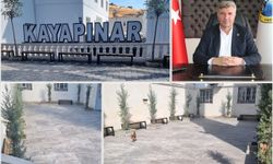 Kayapınar'da çarşı merkezini ferahlatan peyzaj çalışması