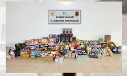 Kayseri'de 14 bin 374 adet gümrük kaçağı ürün ele geçirildi