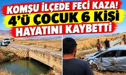Komşu İlçede Feci Kaza! 4’ü Çocuk 6 Kişi Hayatını Kaybetti
