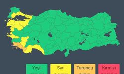 Meteorolojiden 11 il için sarı ve turuncu kodlu uyarı