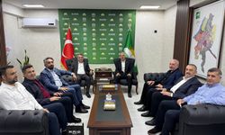 MÜSİAD Batman’dan HÜDA PAR İl Başkanlığına Hayırlı Olsun Ziyareti