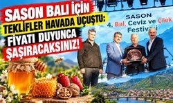 Sason Balı İçin Teklifler Havada Uçuştu: Fiyatı Duyunca Şaşıracaksınız!