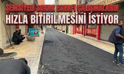 Şemsiyeli Sokak Esnafı Çalışmaların Hızla Bitirilmesini İstiyor