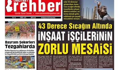 08.06.2024 tarihli manşetimiz