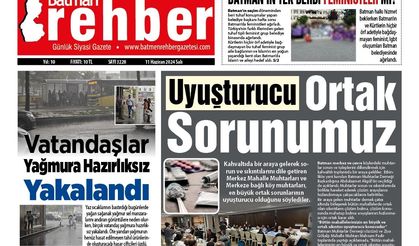 11.06.2024 tarihli manşetimiz
