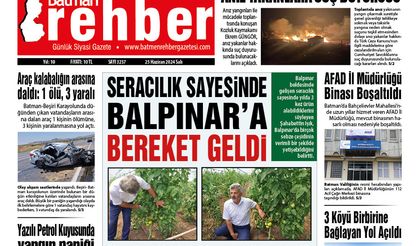 25.06.2024 tarihli manşetimiz