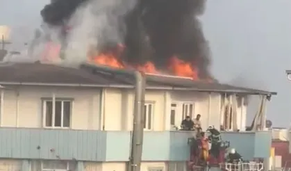 Gültepe Mahallesi’nde Korkutan Yangın