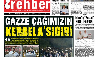 27.06.2026 Tarihli Manşetimiz