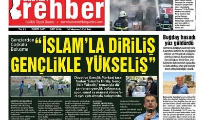 30.06.2026 Tarihli Manşetimiz