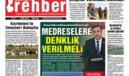 20.06.2026 Tarihli Manşetimiz