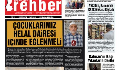 23.06.2026 Tarihli Manşetimiz