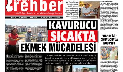 08.07.2026 Tarihli Manşetimiz