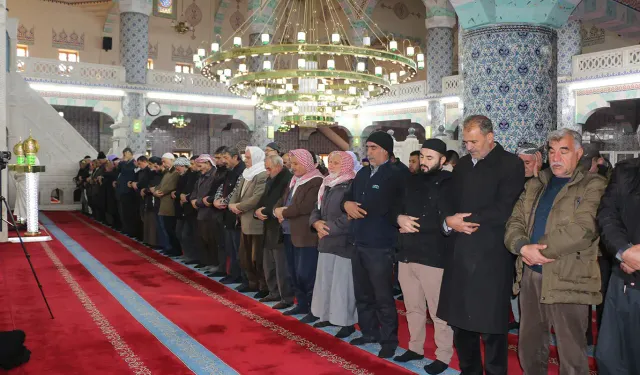 Gazzeli Şehid Halid Nebhan için Şanlıurfa’da gıyabi cenaze namazı kılındı