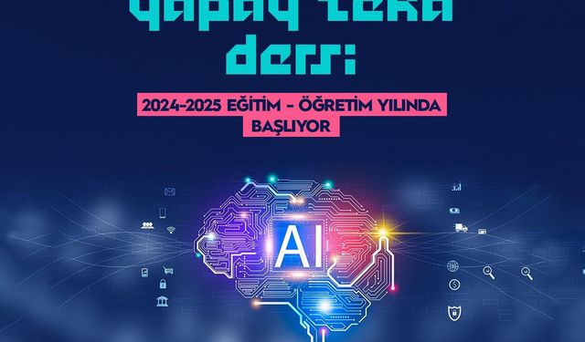 Yapay zeka artık ders