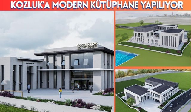 Kozluk'a Modern Kütüphane Yapılıyor