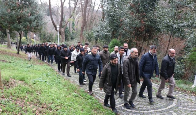 Sabah namazında Kudüs için yürüdüler