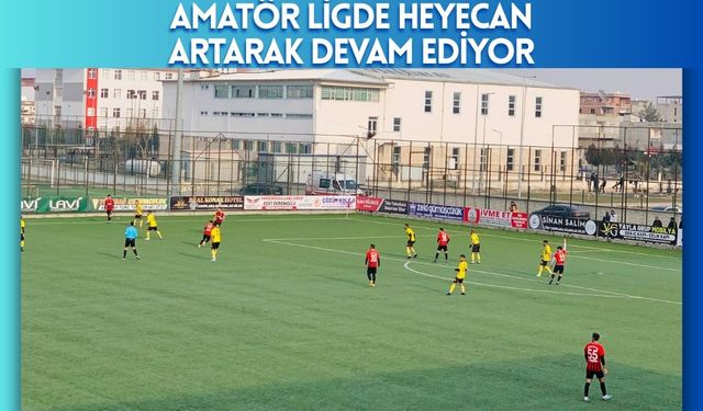 Amatör Ligde Heyecan Artarak Devam Ediyor