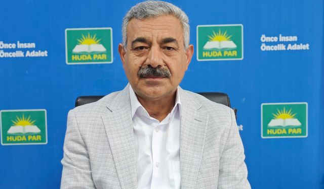 HÜDA PAR Batman İl Başkanı Şahin: Kürtçe resmi dil olmalı