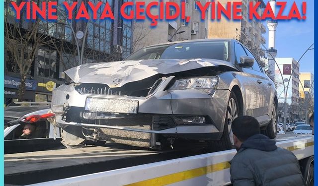 Yine yaya geçidi, yine kaza!