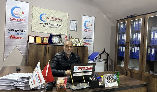 Cansuyu Derneği’: “Kazancımız Allah İçin Verdiğimizdir"