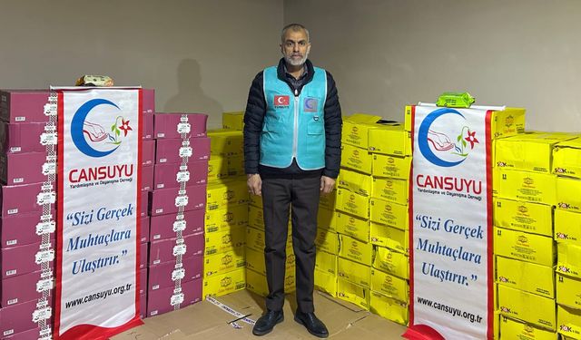 Cansuyu Derneği’nden 250 Aileye Ramazan Yardımı