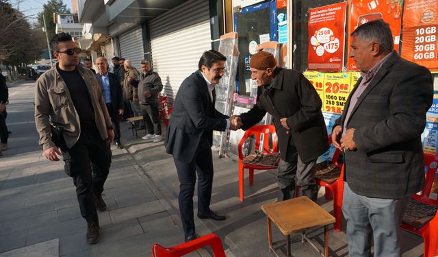 Beşiri Kaymakamı Yılmaz’dan Esnafa Ramazan Ziyareti
