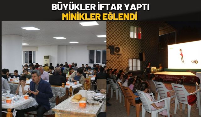 Bayındır Mahallesi’nde Büyükler İftar Yaptı, Minikler Eğlendi