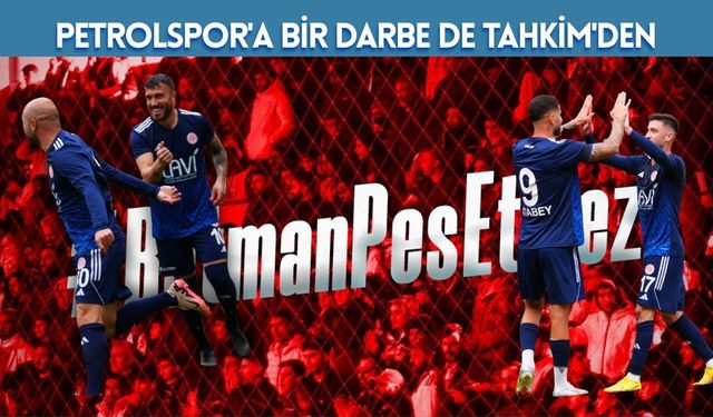 Batman Petrolspor'a Bir Darbe de Tahkim Kurulundan