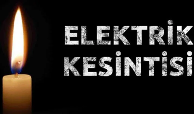 Gümüşhane'de elektrik kesintisi