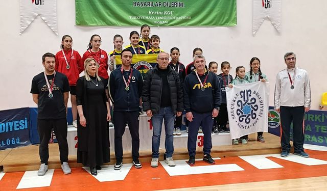 Batmanlı Masa Tenisçilerden Türkiye Şampiyonasında Büyük Başarı